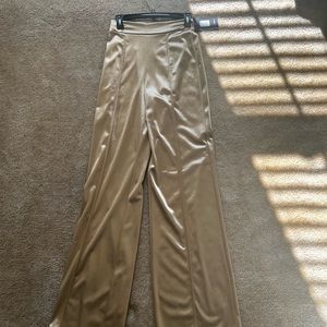 Satin dress pants